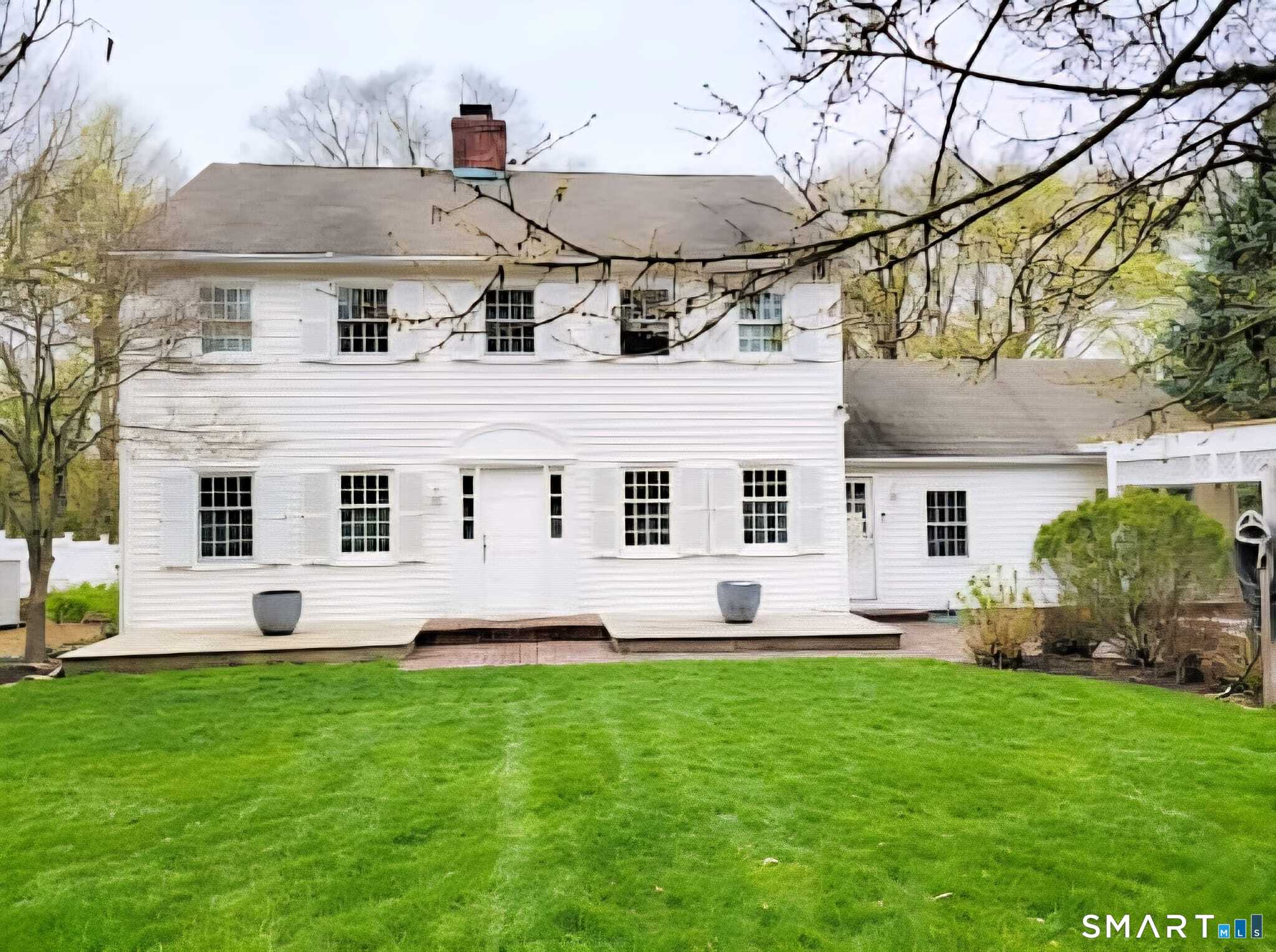 188 Compo Road South Westport, CT 06880 - Photo 5 of 39 a front view of house with yard