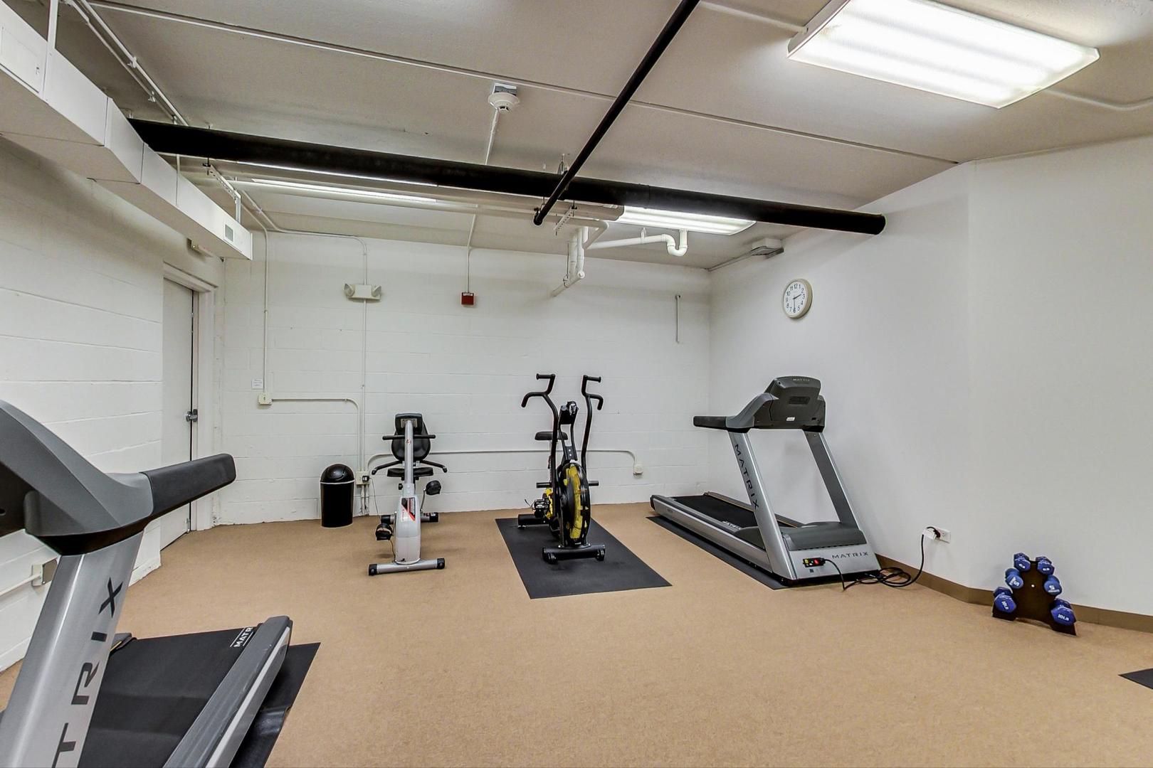 950 Augusta Way, Unit 204 Highland Park, IL 60035 - Photo 29 of 36 a view of a room with gym equipment