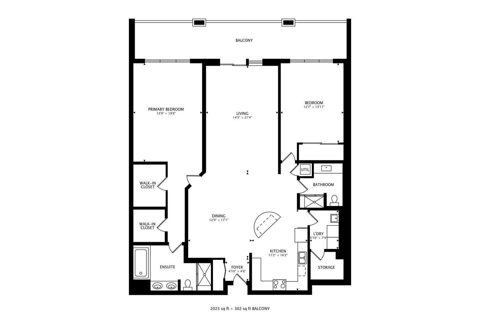 950 Augusta Way, Unit 204 Highland Park, IL 60035 - Photo 35 of 36 a picture of a floor plan