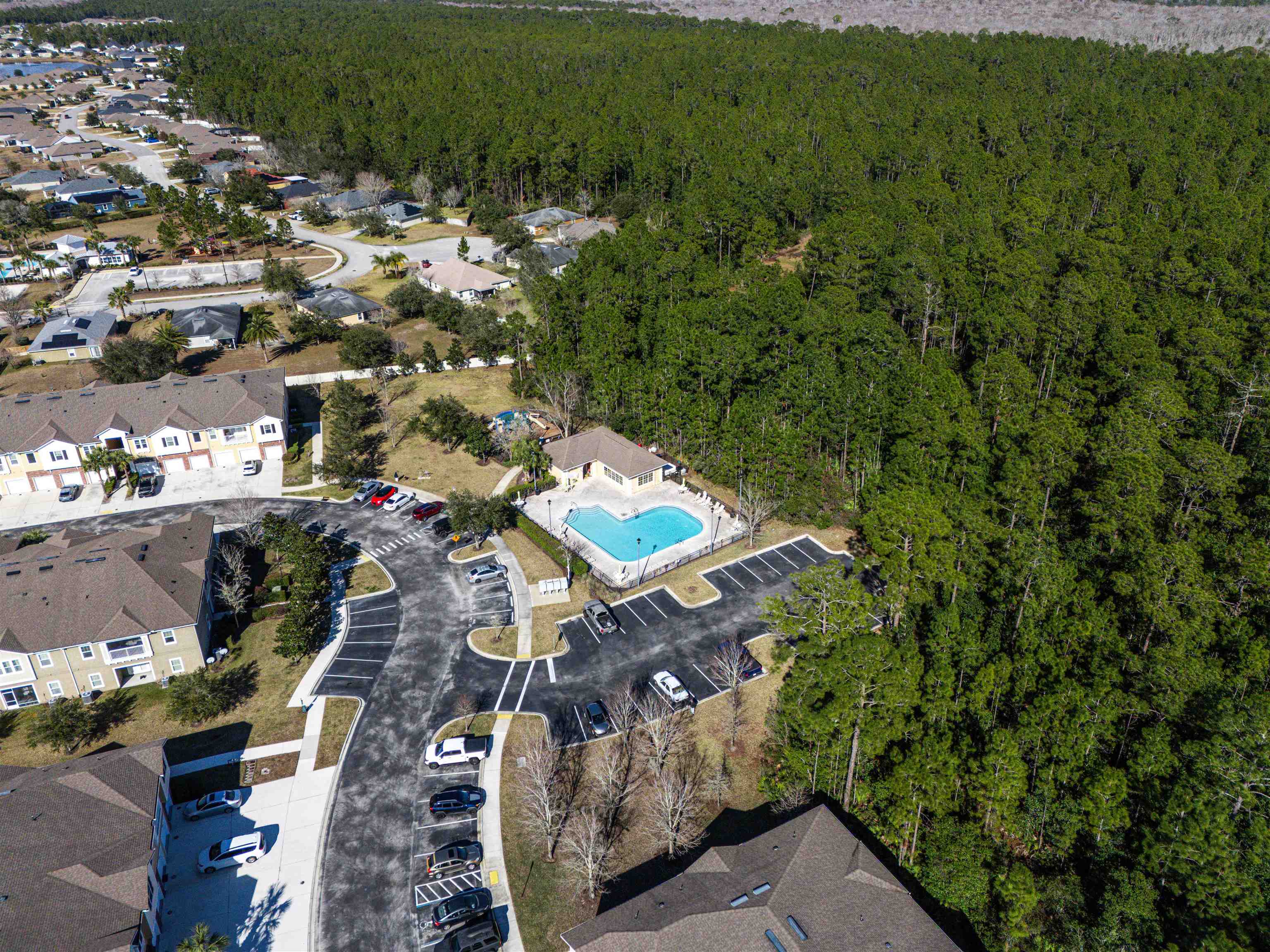 406 Golden Lake Loop St. Augustine, FL 32084 - Photo 37 of 51 an aerial view of a house with a yard