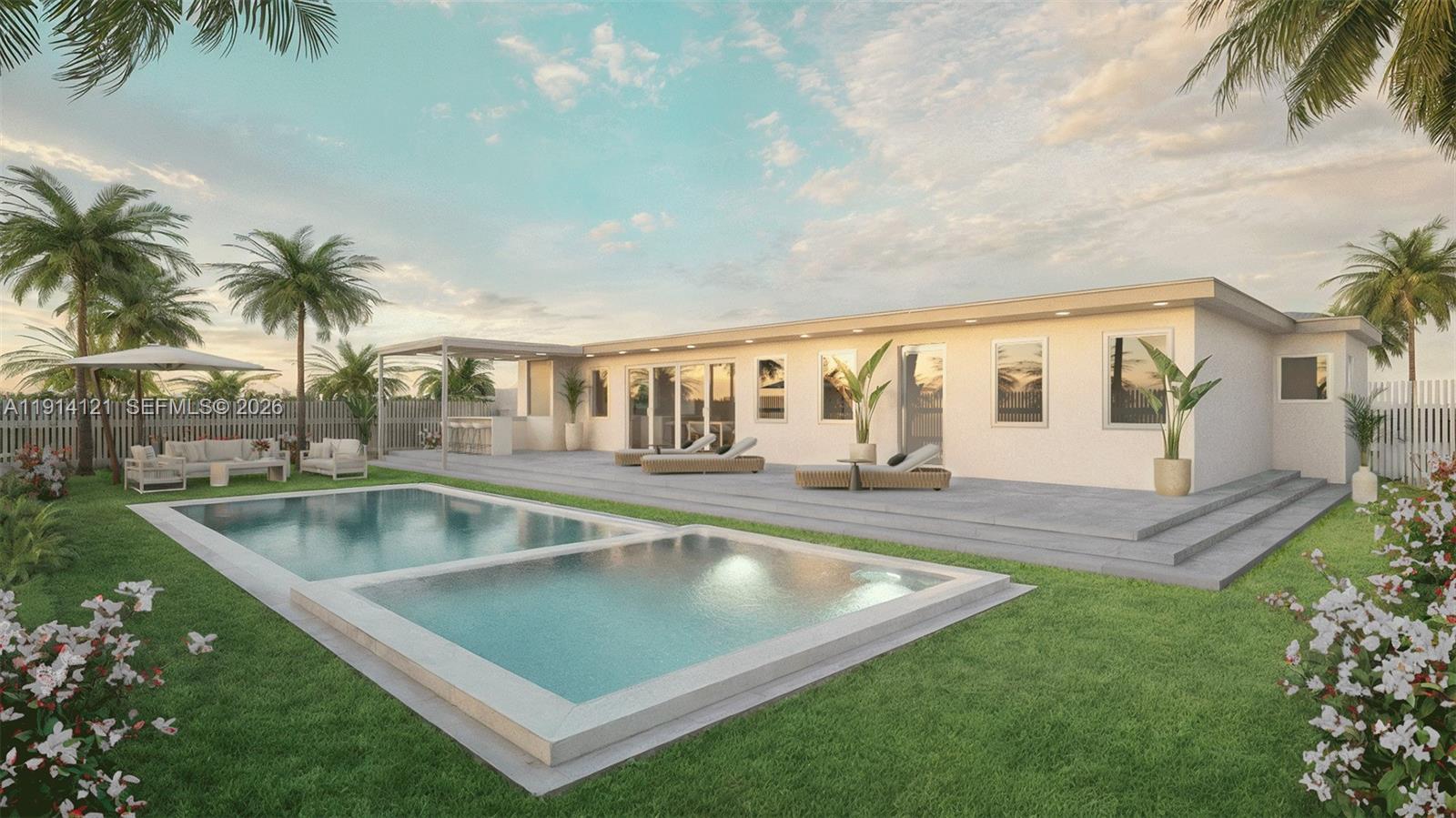 508 Northeast 67th Street Miami, FL 33138 - Photo 4 of 27 a view of outdoor space yard and swimming pool
