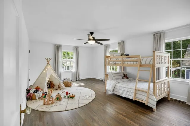 a front view of a house with a garage