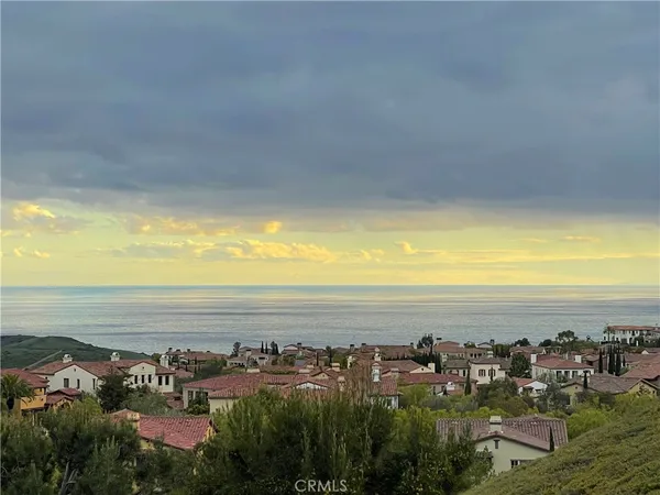 a view of an ocean and beach