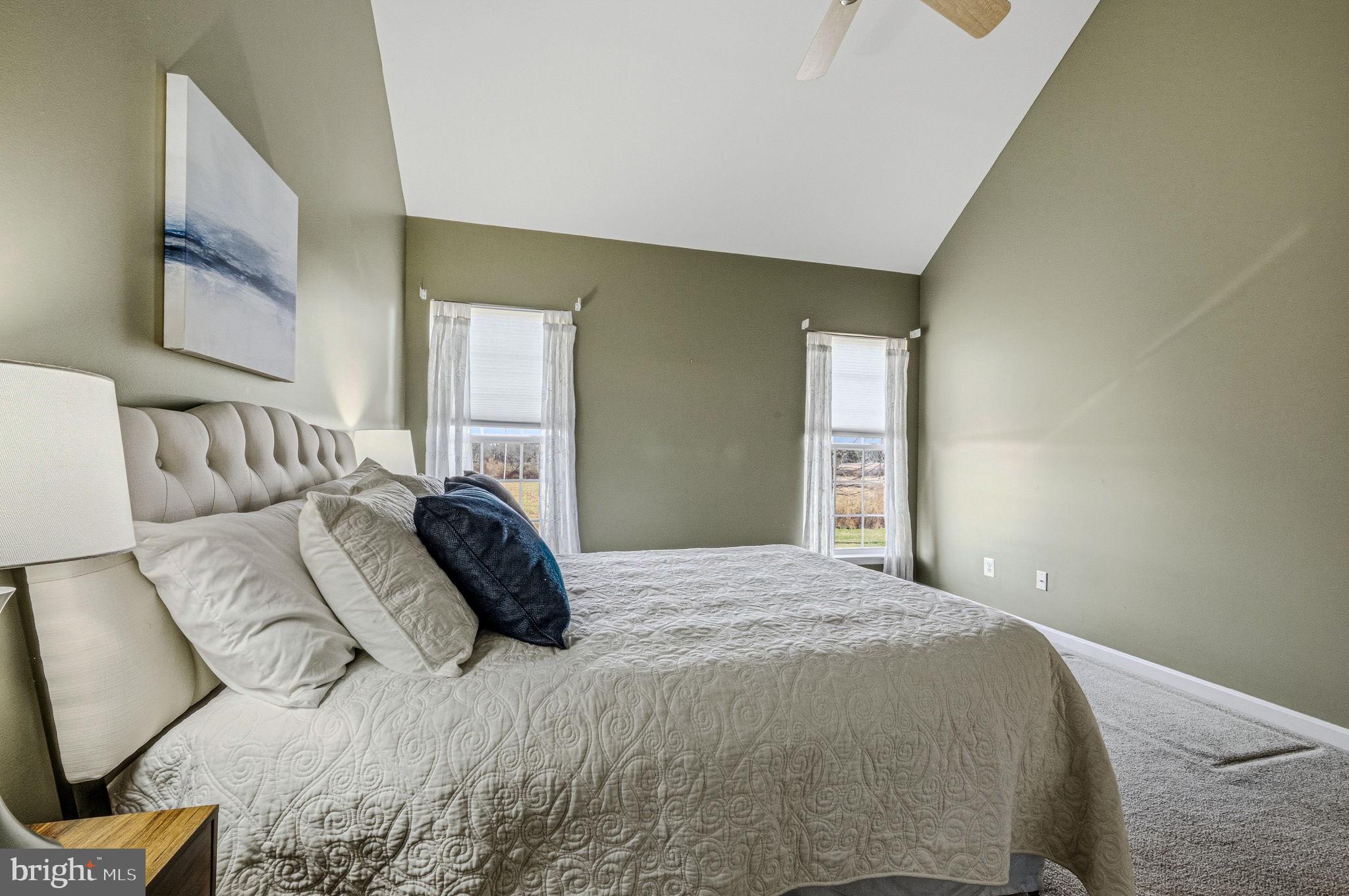 325 Pierce Run Newark, DE 19702 - Photo 20 of 42 a bedroom with a bed and a large mirror