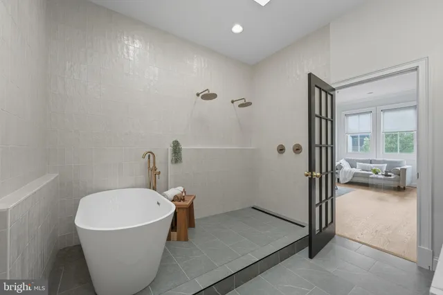 a bathroom with a sink and tub