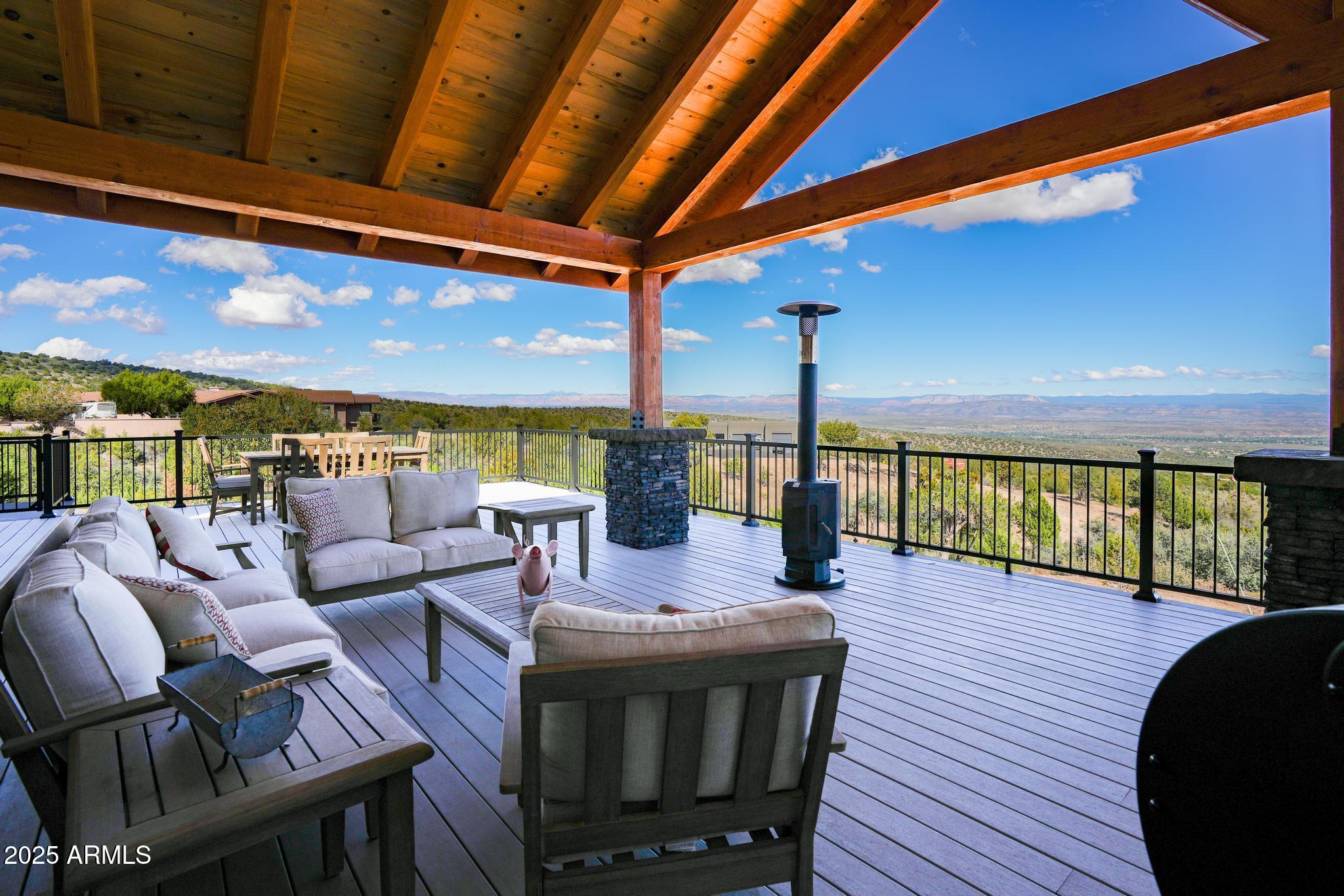 2900 West Spring View Drive Cottonwood, AZ 86326 - Photo 5 of 68 a view of a patio with swimming pool table and chairs