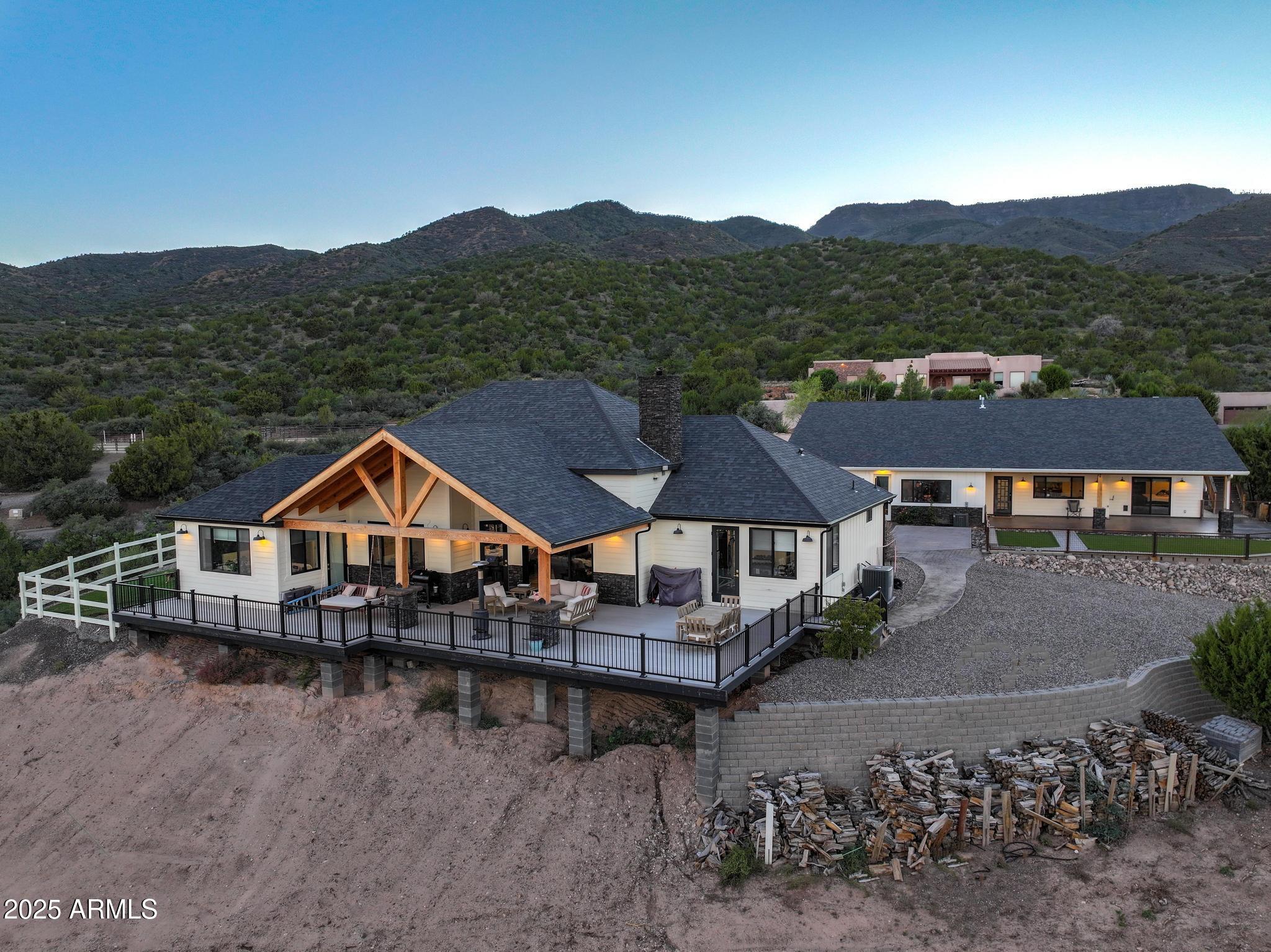 2900 West Spring View Drive Cottonwood, AZ 86326 - Photo 51 of 68 View of Home Toward Mingus Mountain
