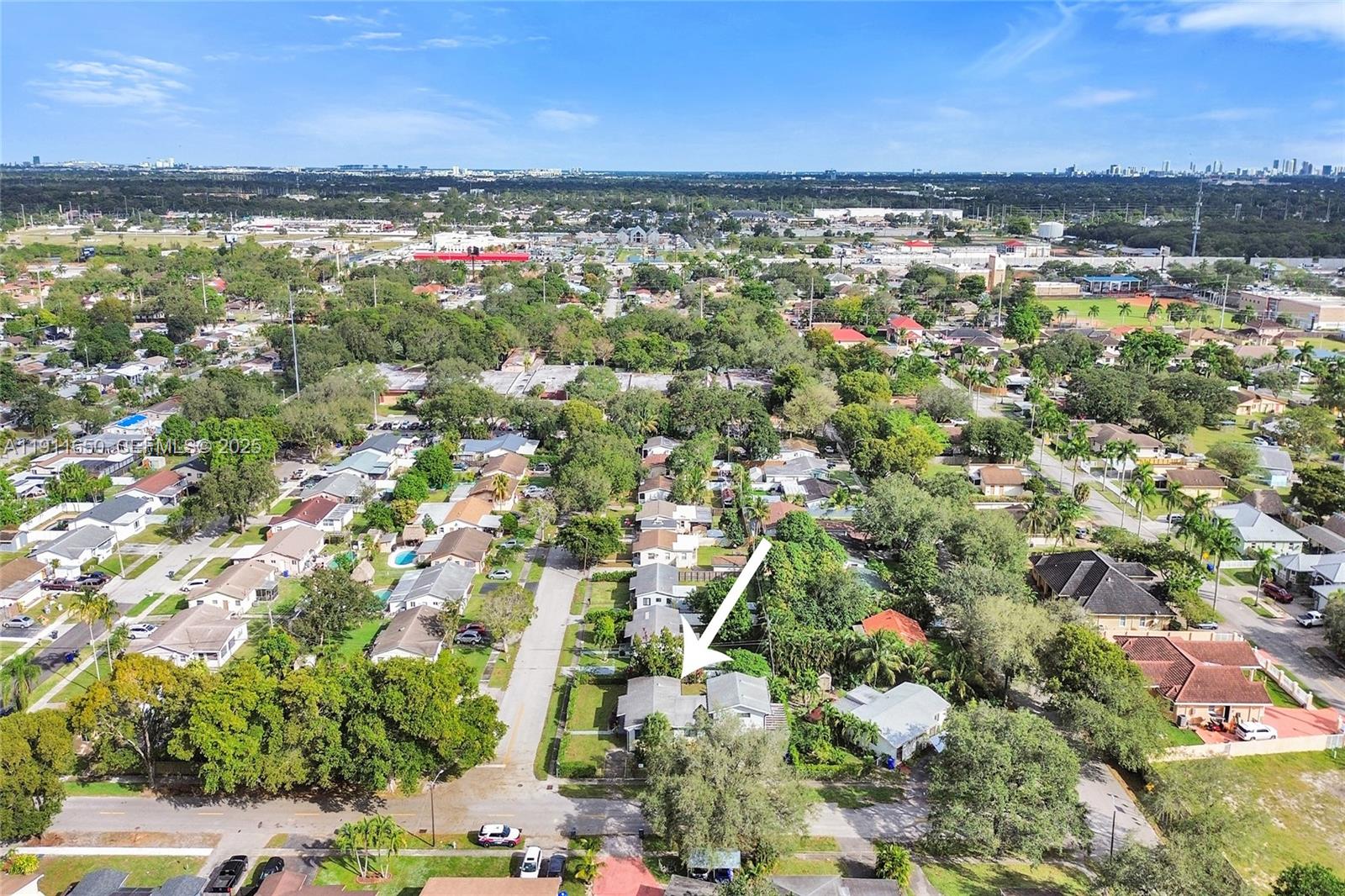 6470 McClellan Street Hollywood, FL 33024 - Photo 15 of 74 an aerial view of residential building with outdoor space