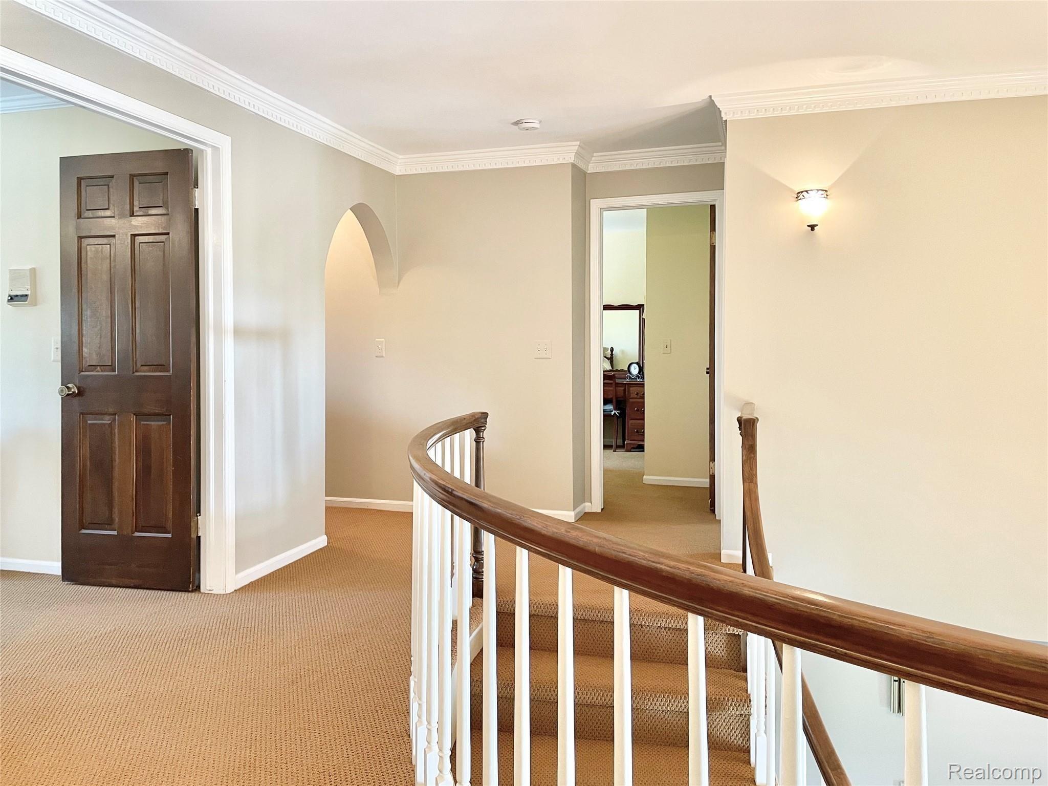 5246 Aintree Road Rochester, MI 48306 - Photo 24 of 60 Large upstairs hallway with double doors leading to primary suite
