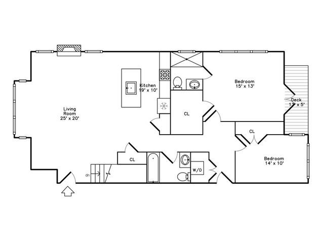 a picture of a floor plan
