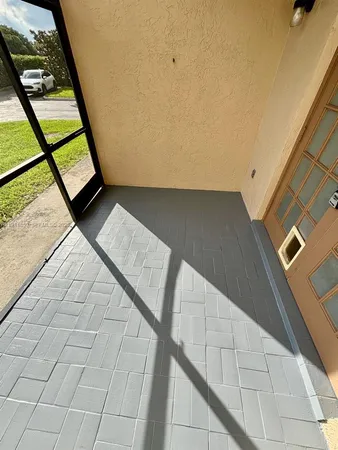 a view of balcony