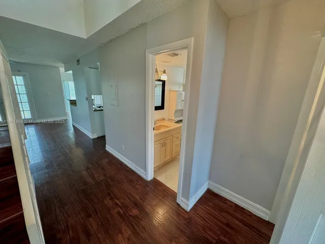 wooden floor in a gallery