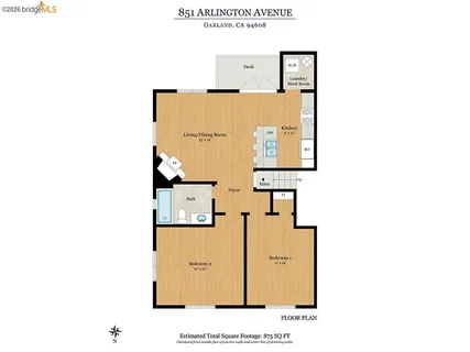 $640,000 | 851 Arlington Avenue, Oakland, CA 94608