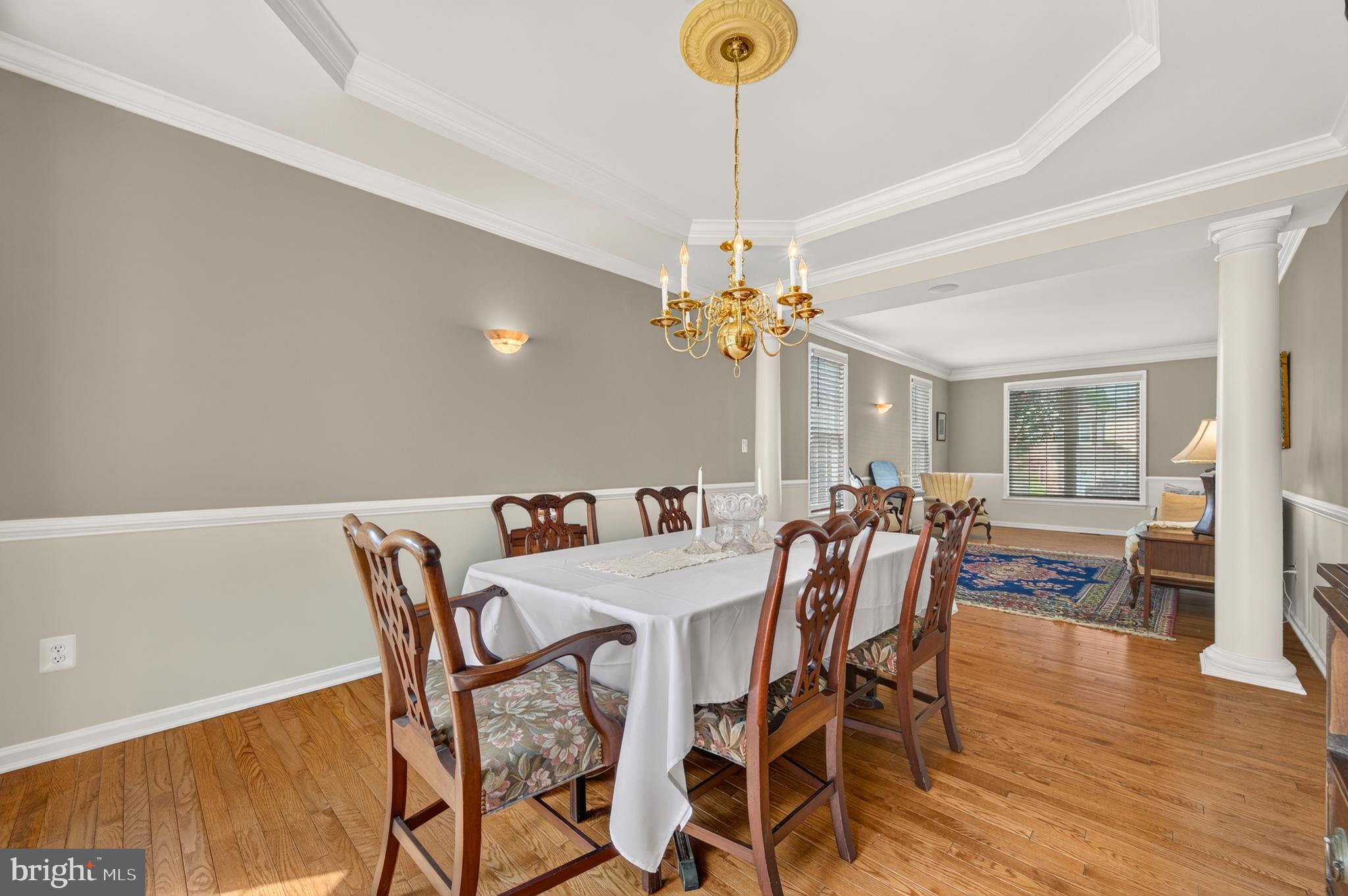 342 Canyon Road Winchester, VA 22602 - Photo 25 of 93 Huge Dining Area with upgrade trim