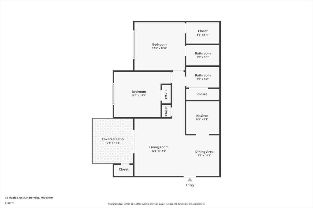 34 Maple Crest Circle, Unit B Holyoke, MA 01040 - Photo 22 of 22 a picture of a cabinet with a white and a white background