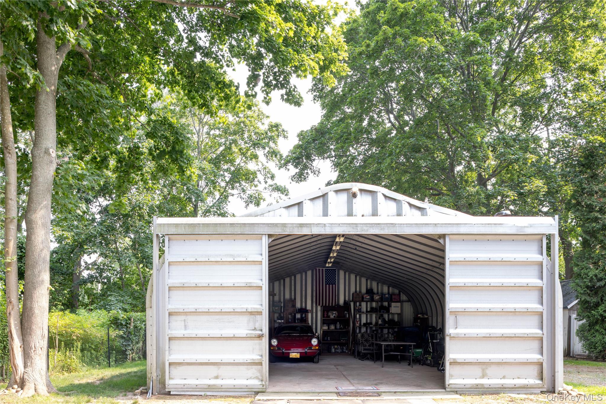 365 Rachels Road Mattituck, NY 11952 - Photo 26 of 26 Spacious heated galvanized steel barn with electricity and 12" concrete floors