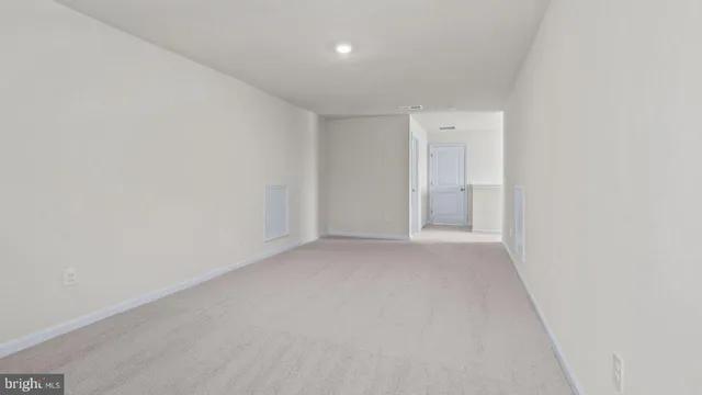 a view of empty room