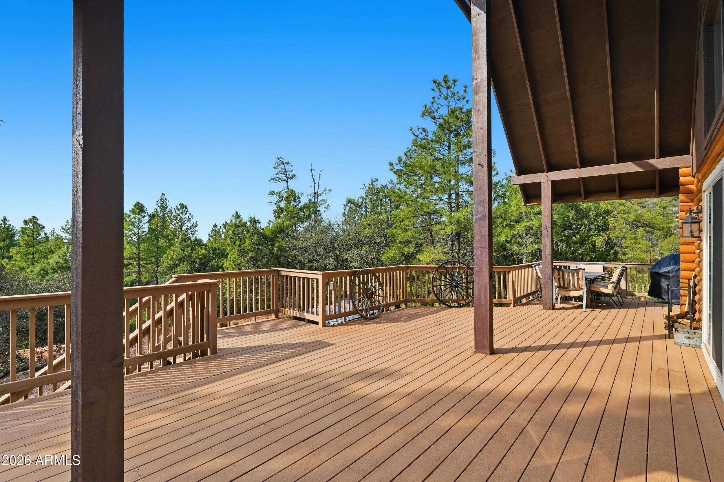 228 East Belluzzi Boulevard Payson, AZ 85541 - Photo 10 of 53 a view of balcony with deck