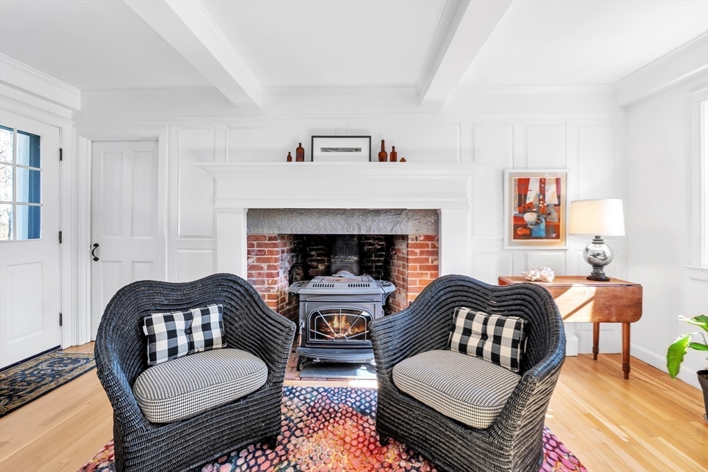 4 Black Hill Road Paxton, MA 01612 - Photo 18 of 42 a living room with furniture and a fireplace