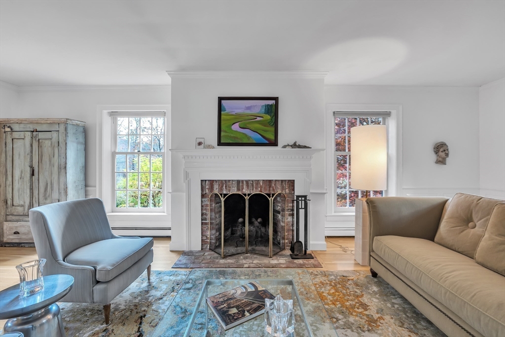 4 Black Hill Road Paxton, MA 01612 - Photo 6 of 42 a living room with furniture and a fireplace