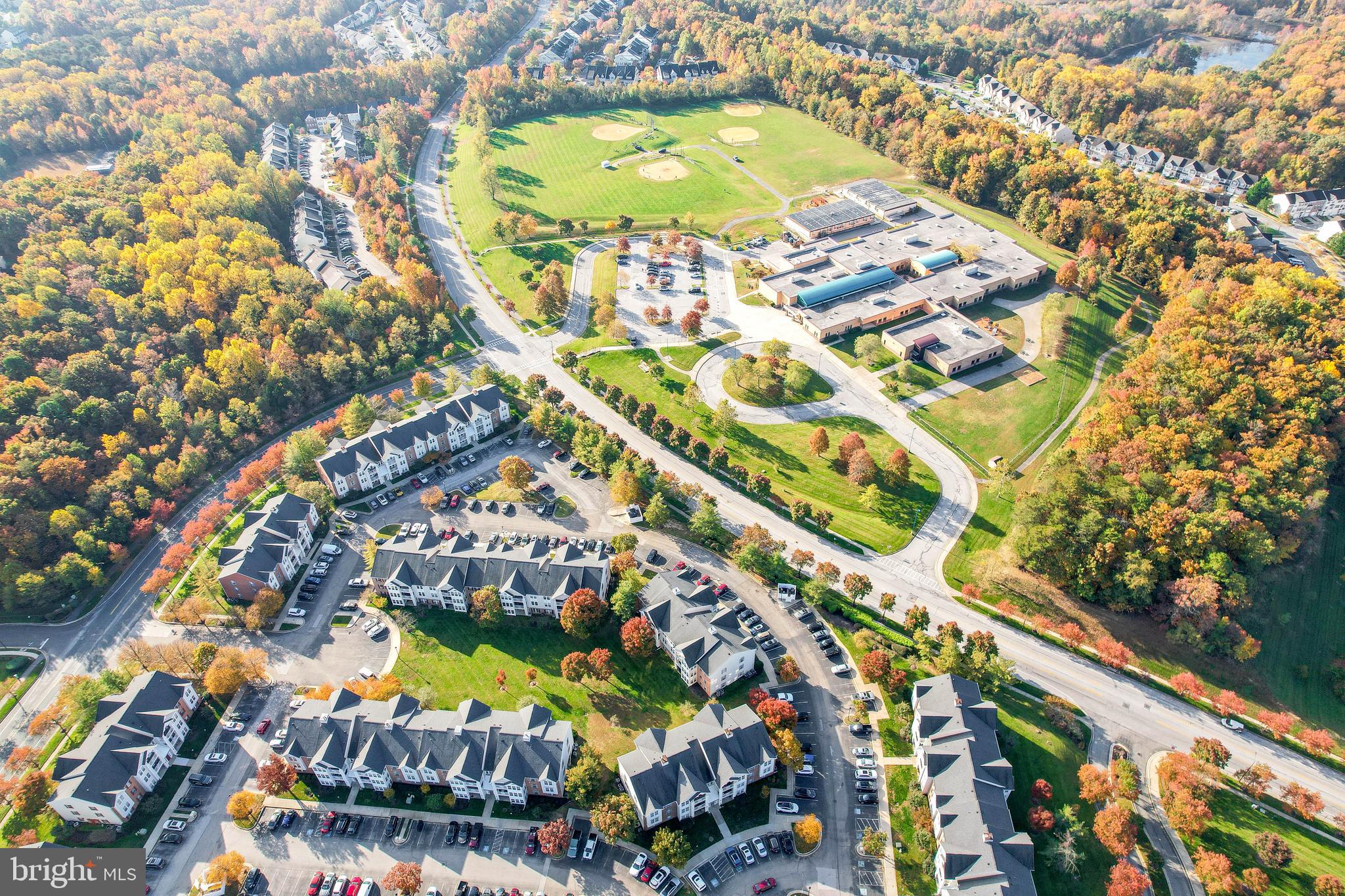 2445 Blue Spring Court, Unit 304 Odenton, MD 21113 - Photo 43 of 50 Aerial view of community