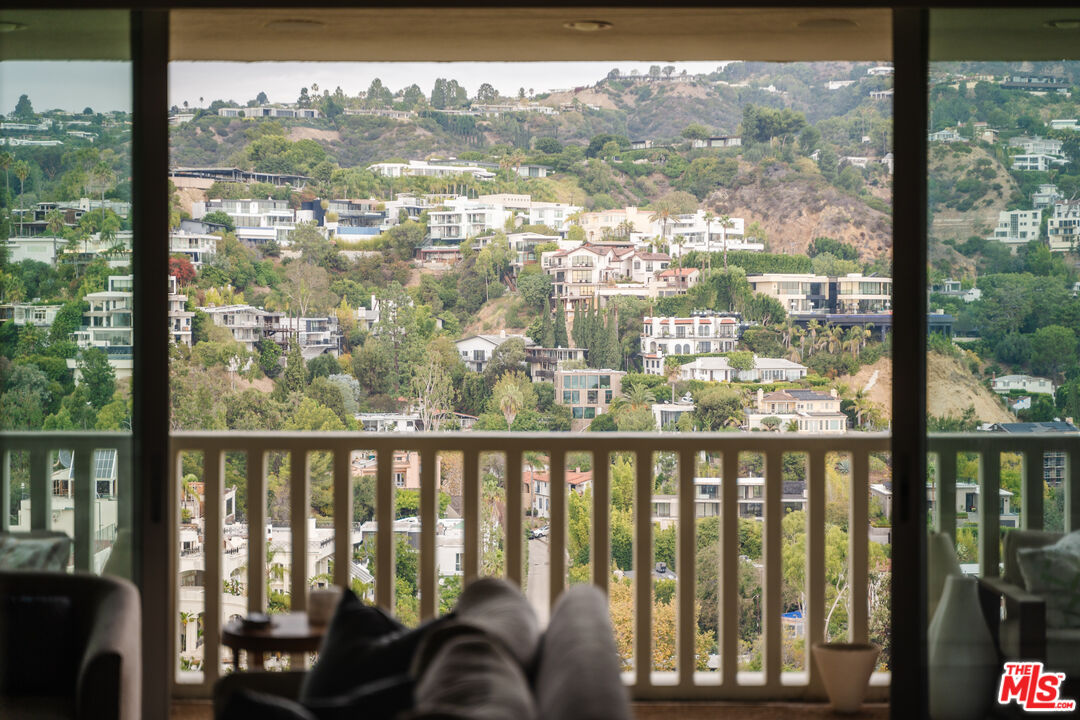 9255 Doheny Road, Unit 2603 West Hollywood, CA 90069 - Photo 7 of 17 a view of a city from a balcony