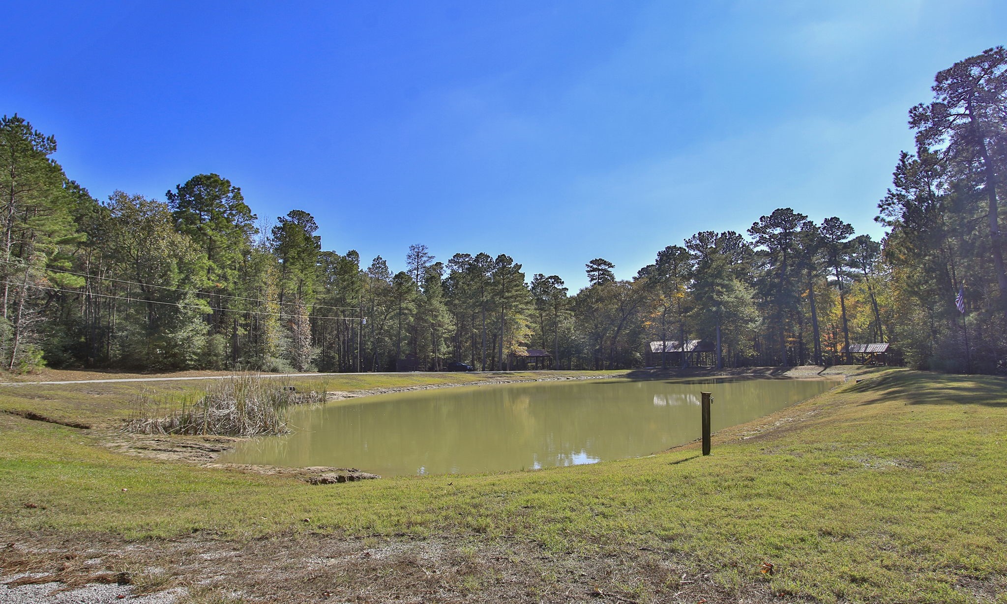 12-22-59 Grey Feather Road Huntsville, TX 77340 - Photo 11 of 18 a view of a lake with a nearby beach