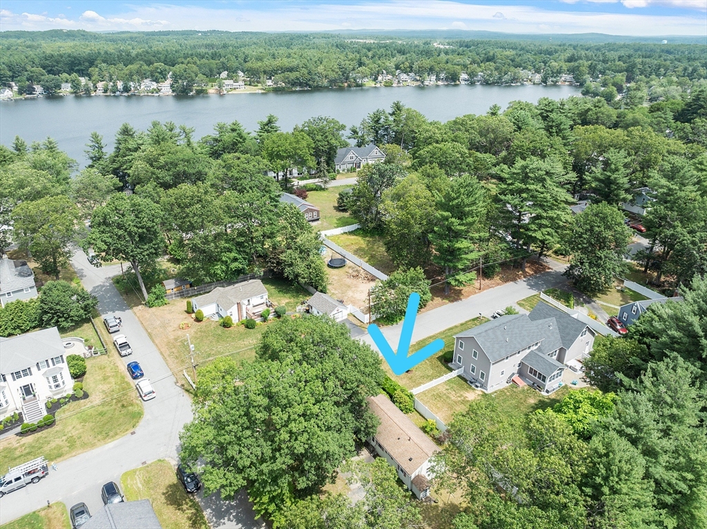 31 Birch Road Westford, MA 01886 - Photo 33 of 42 an aerial view of a house with a lake view