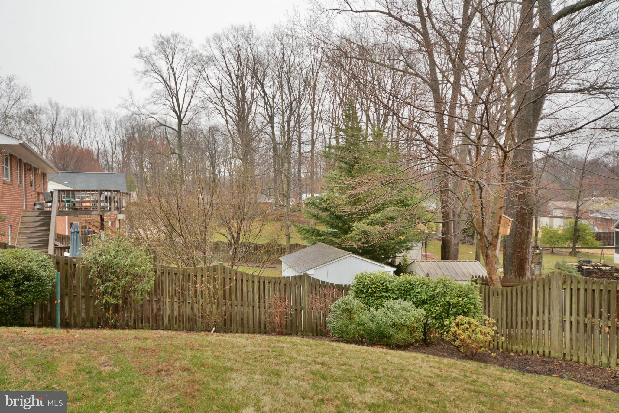 7909 Slidell Lane Springfield, VA 22151 - Photo 29 of 30 a view of a backyard