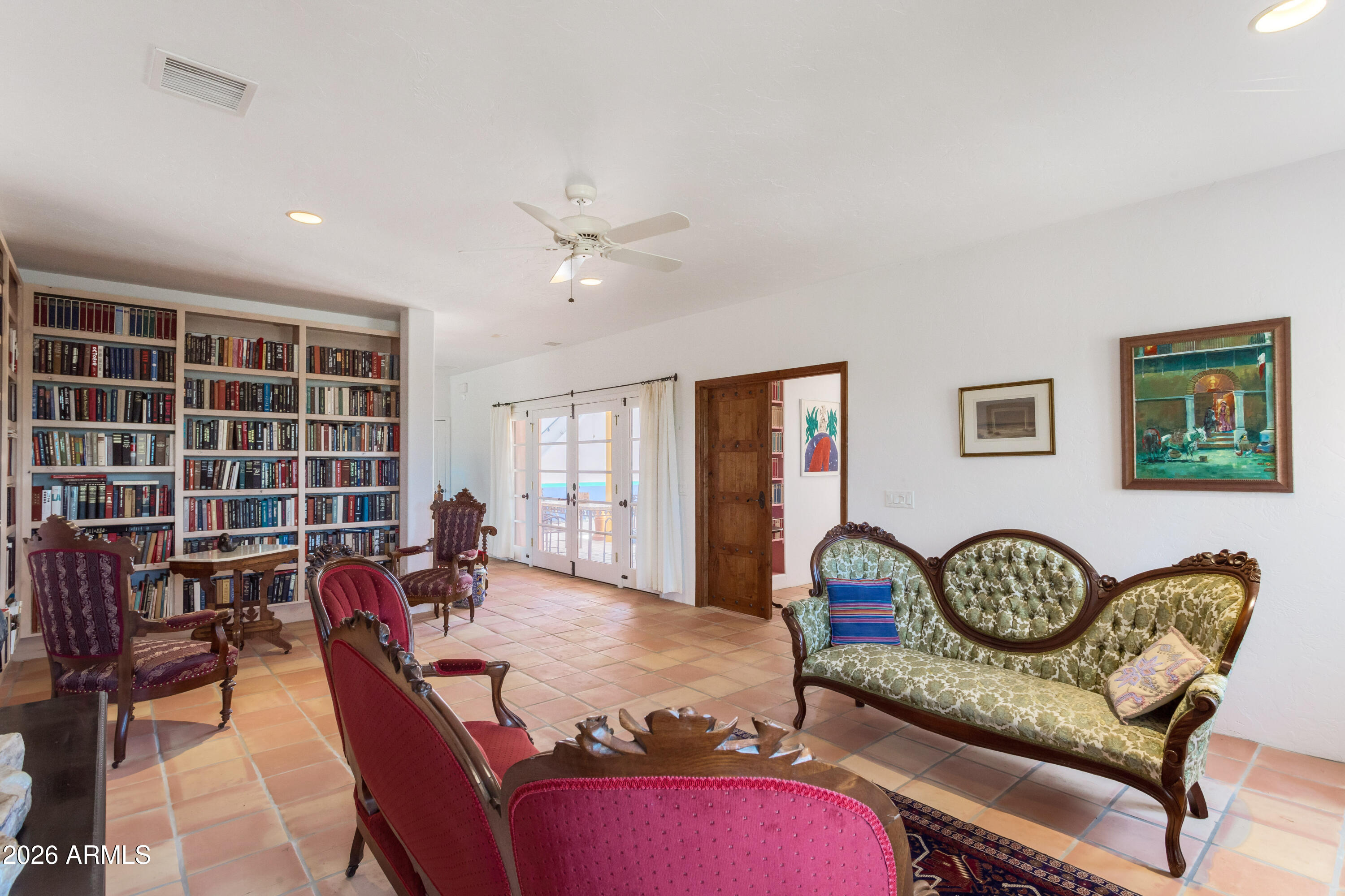 995 South Ruby Dare Road Bisbee, AZ 85603 - Photo 32 of 75 Living Room & Reading Area