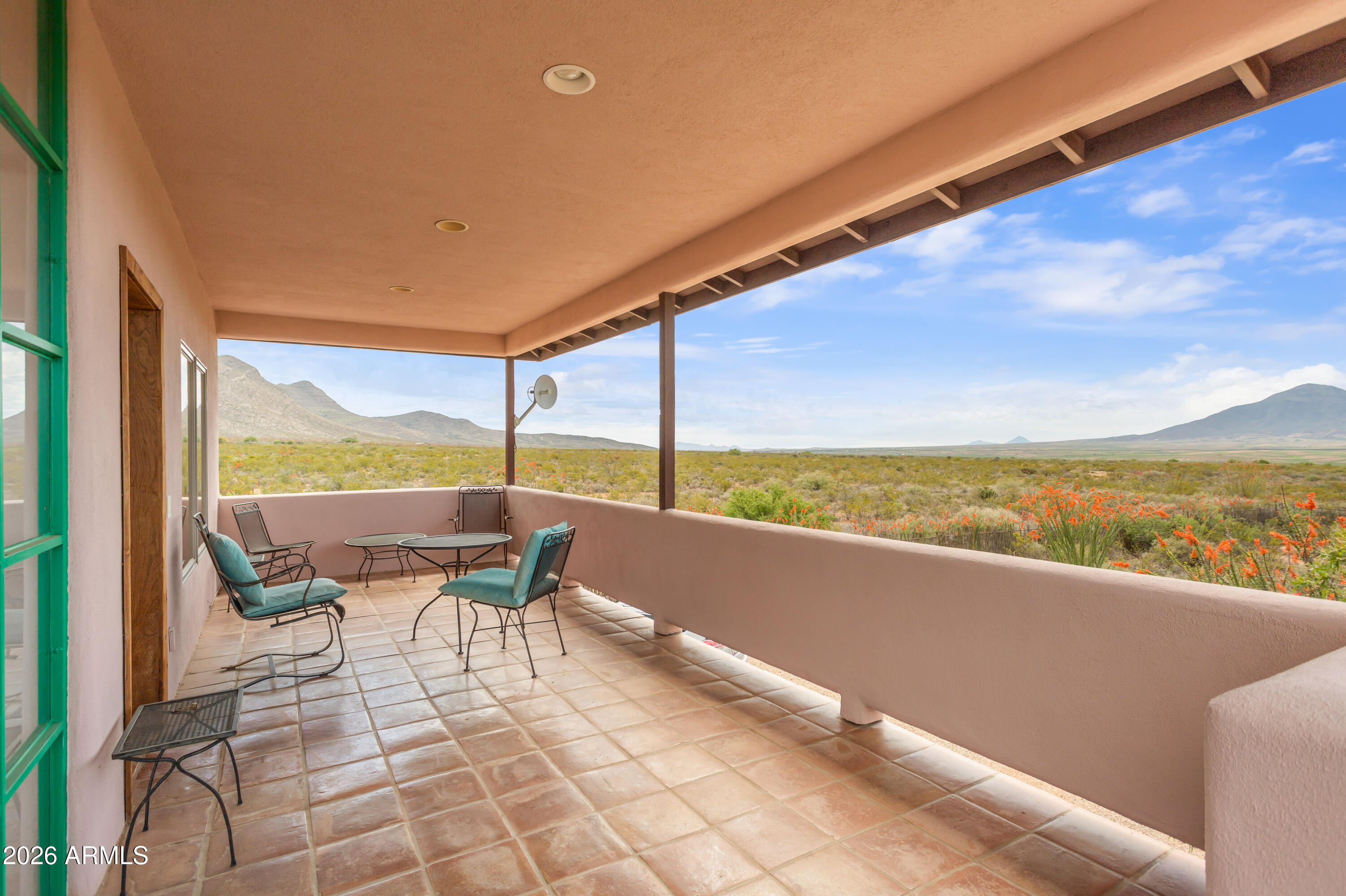995 South Ruby Dare Road Bisbee, AZ 85603 - Photo 53 of 75 Balcony above gararge outside office