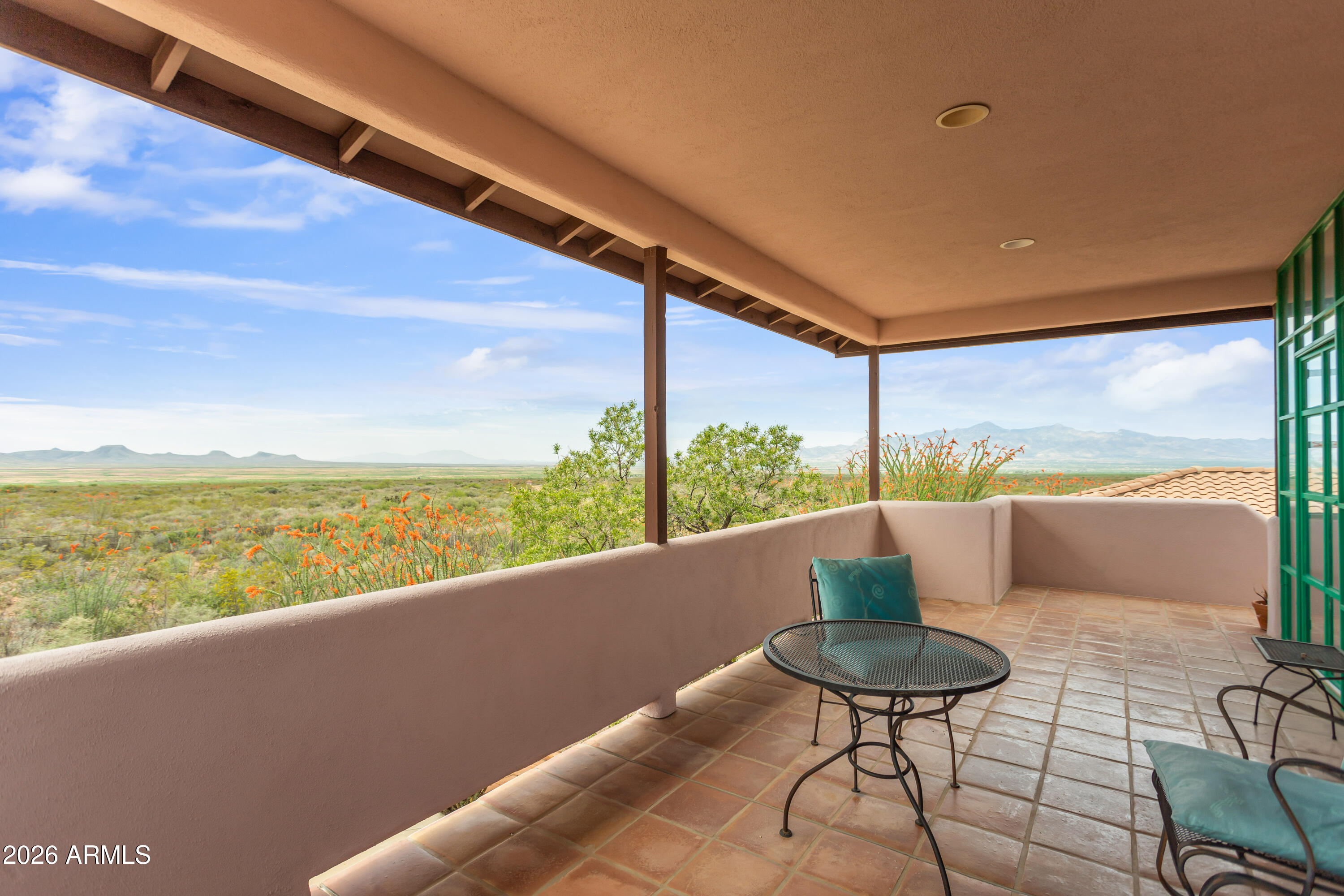995 South Ruby Dare Road Bisbee, AZ 85603 - Photo 54 of 75 Balcony above gararge outside office (2)