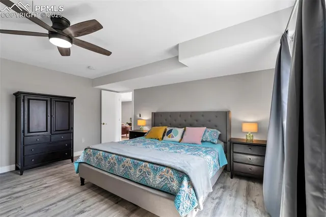 a room with furniture and a wooden floor