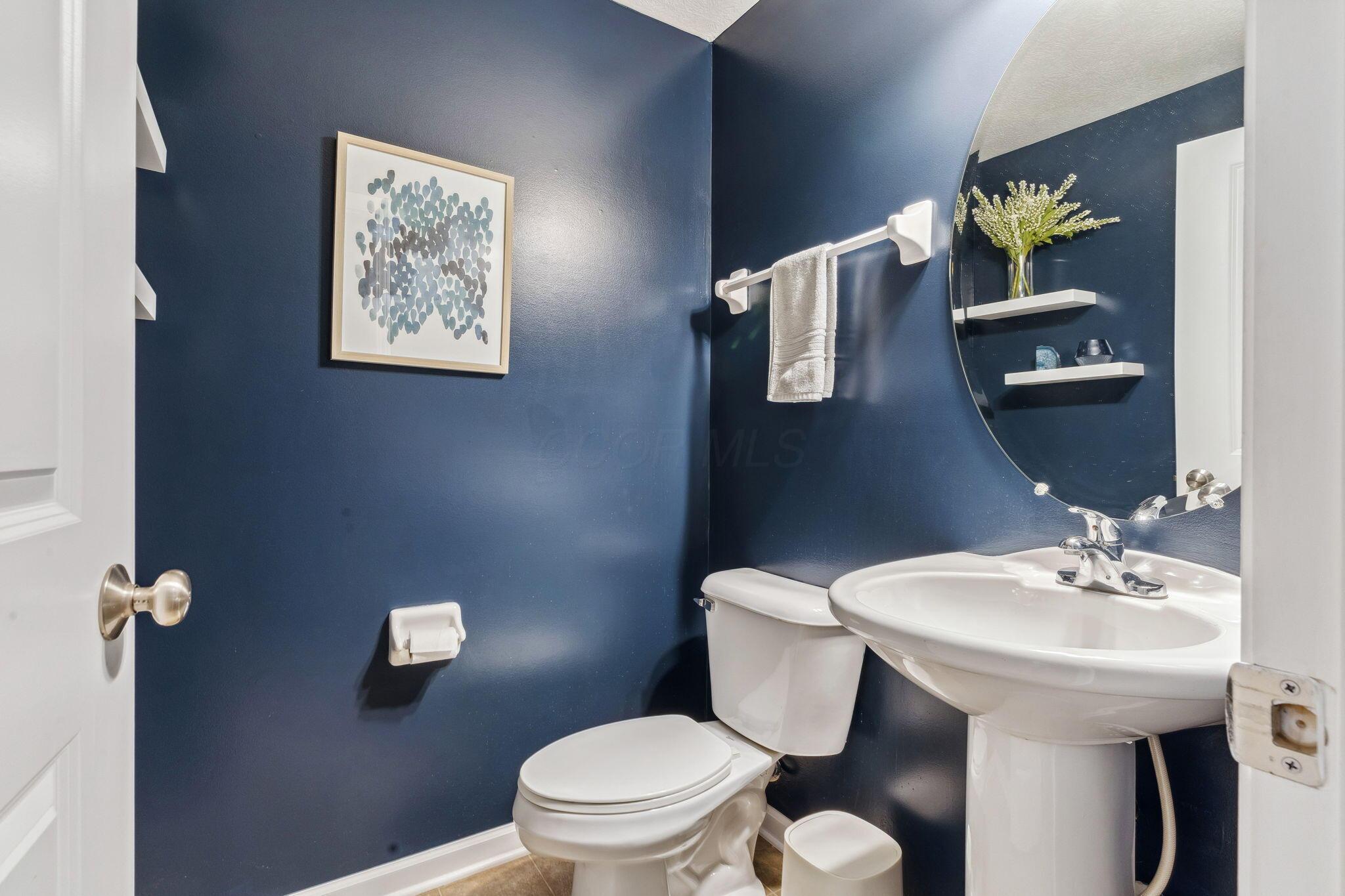 6237 Needletail Road, Unit 32 Columbus, OH 43230 - Photo 28 of 32 Lower Level Half Bathroom
