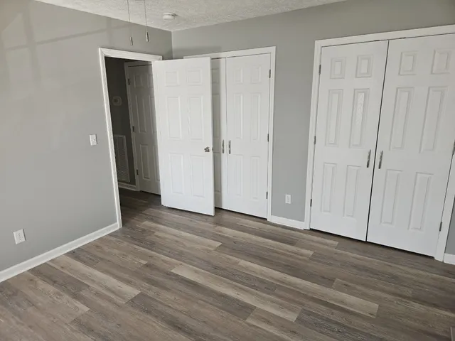 wooden floor in an empty room