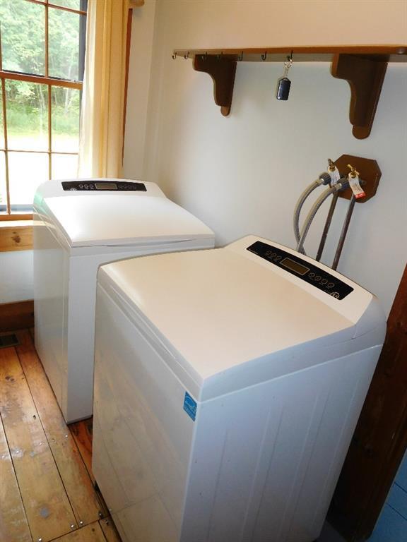 394 Depot Road Lebanon, ME 04027 - Photo 17 of 34 Laundry closet with washer and dryer...