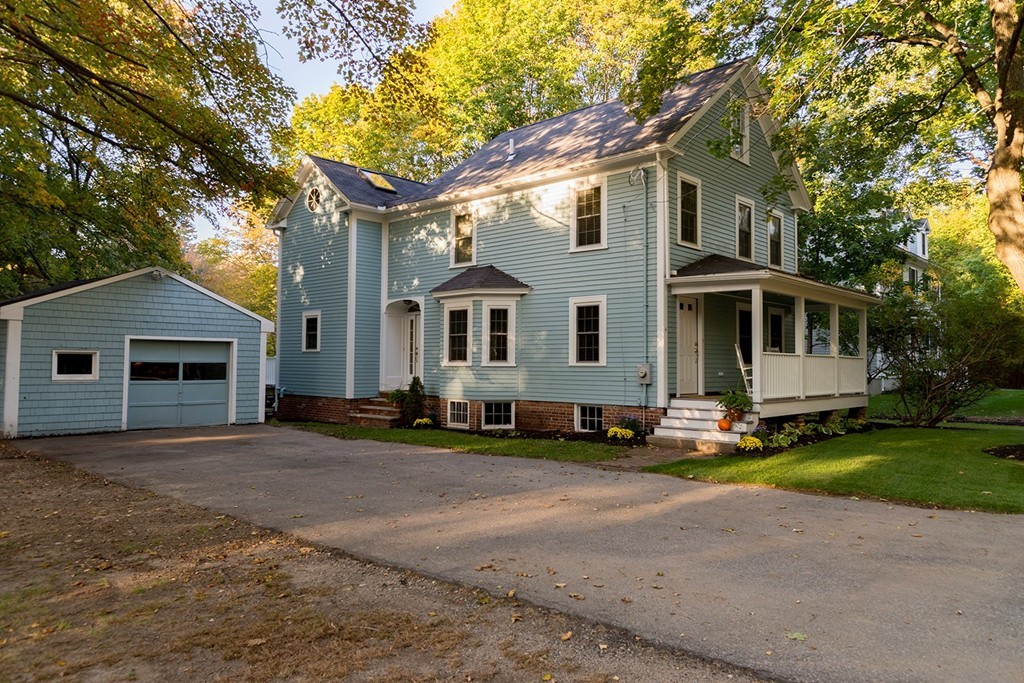4 Prospect Road Andover, MA 01810 - Photo 29 of 30 a front view of a house with yard and trees
