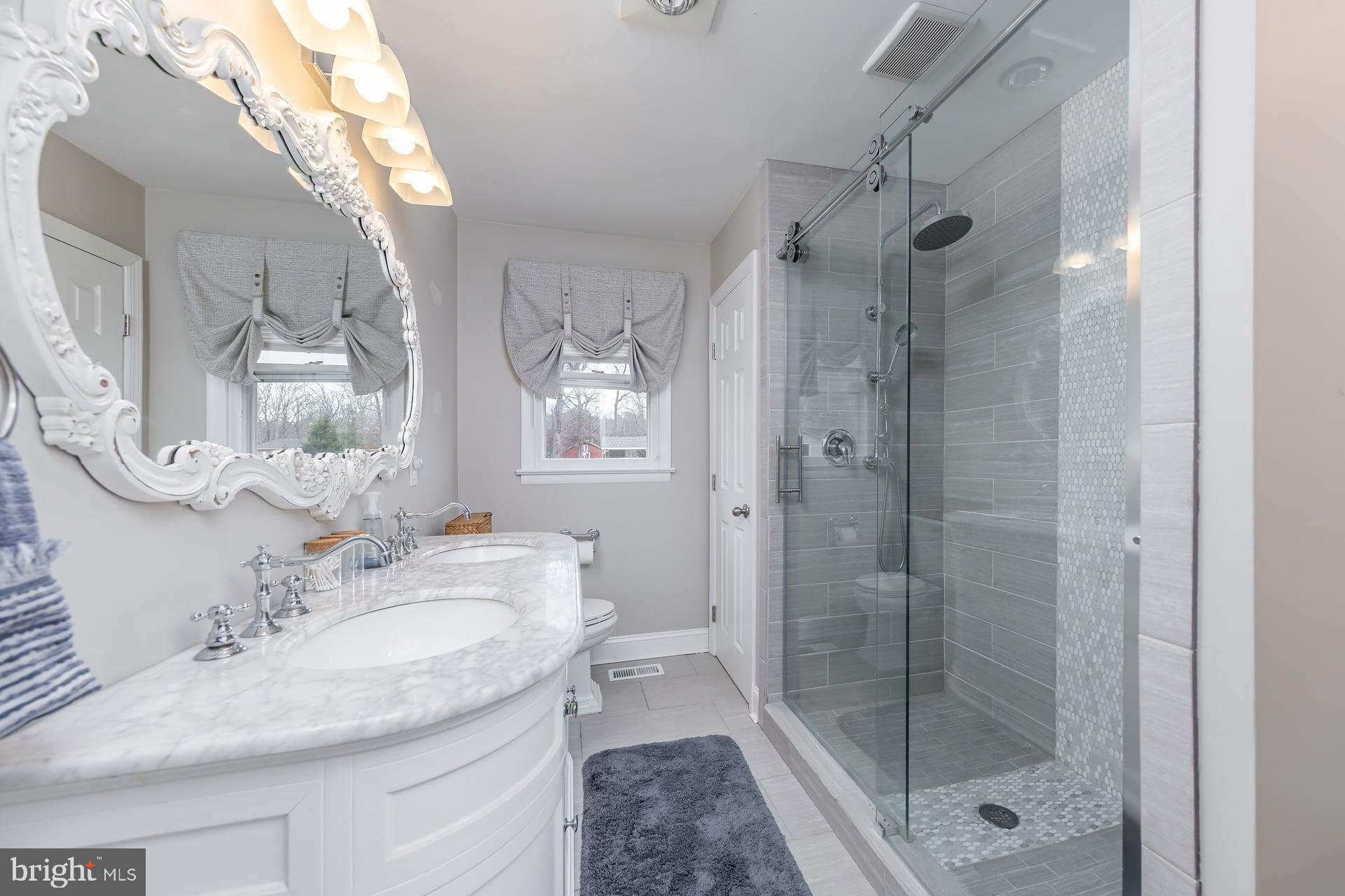 326 Pricketts Mill Road Tabernacle, NJ 08088 - Photo 42 of 62 Elegant bathroom with modern fixtures.