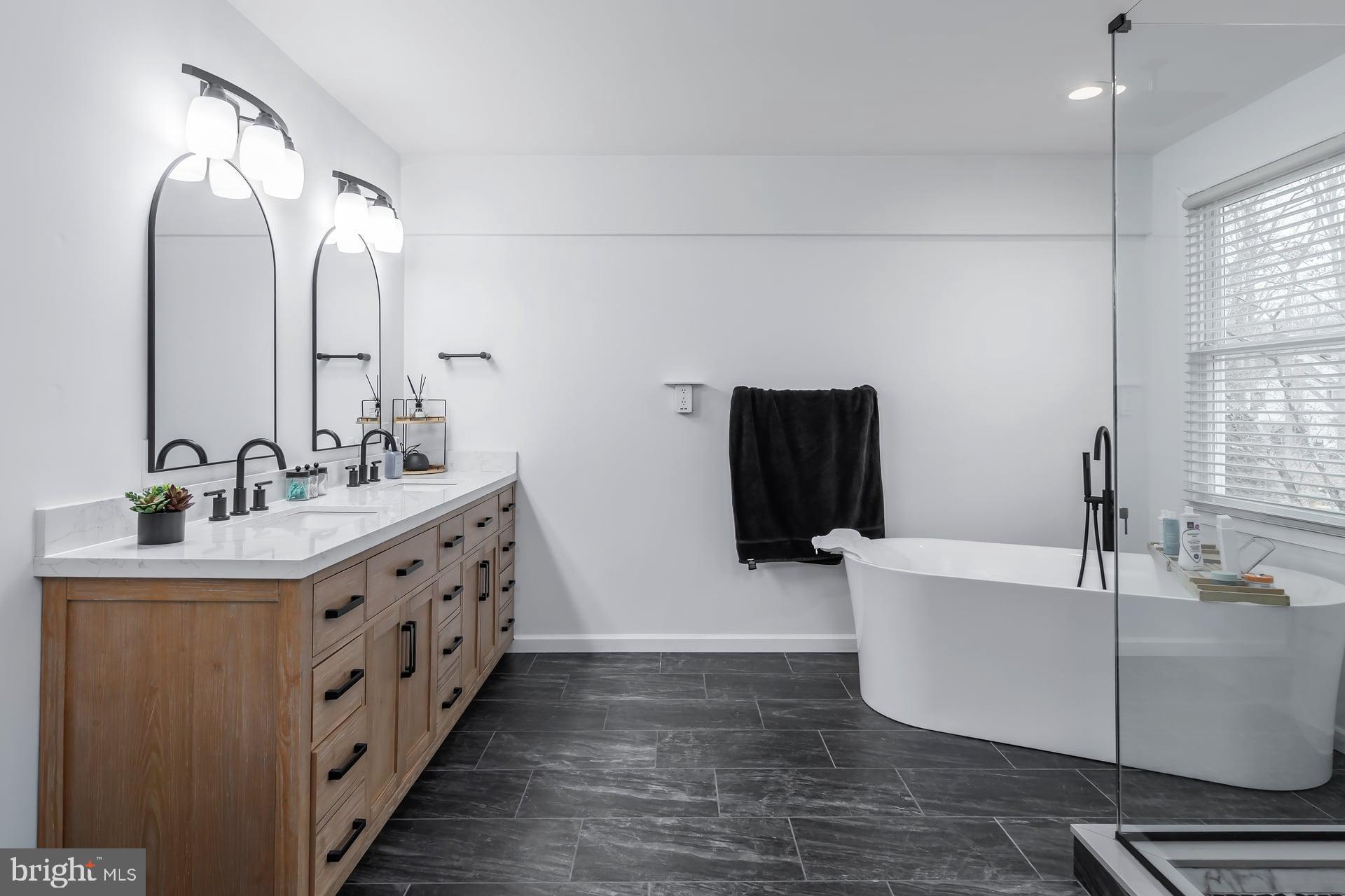 326 Pricketts Mill Road Tabernacle, NJ 08088 - Photo 51 of 62 Sleek modern bathroom with elegant finishes.