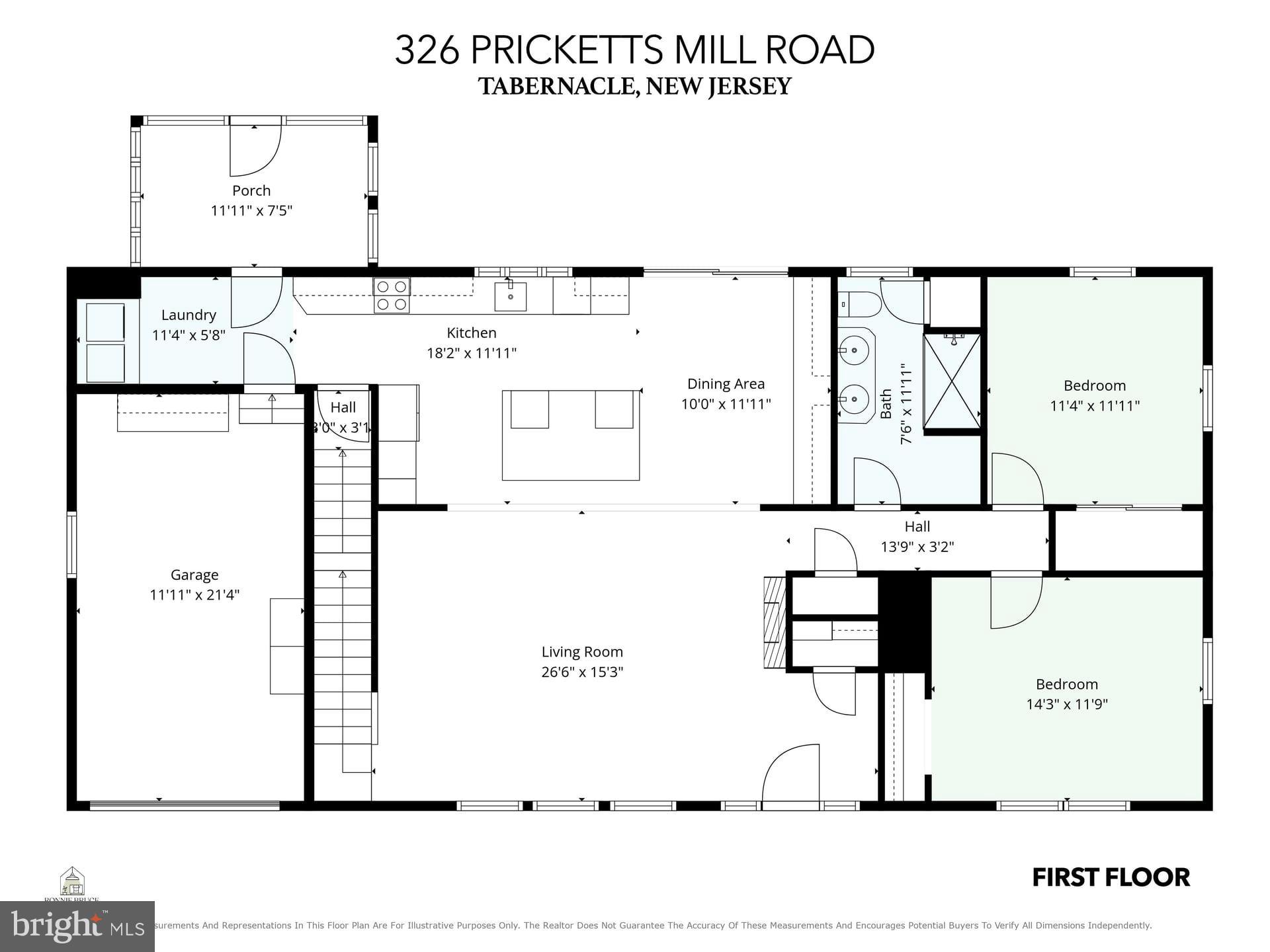 326 Pricketts Mill Road Tabernacle, NJ 08088 - Photo 62 of 62 Charming floor plan in Tabernacle, NJ.