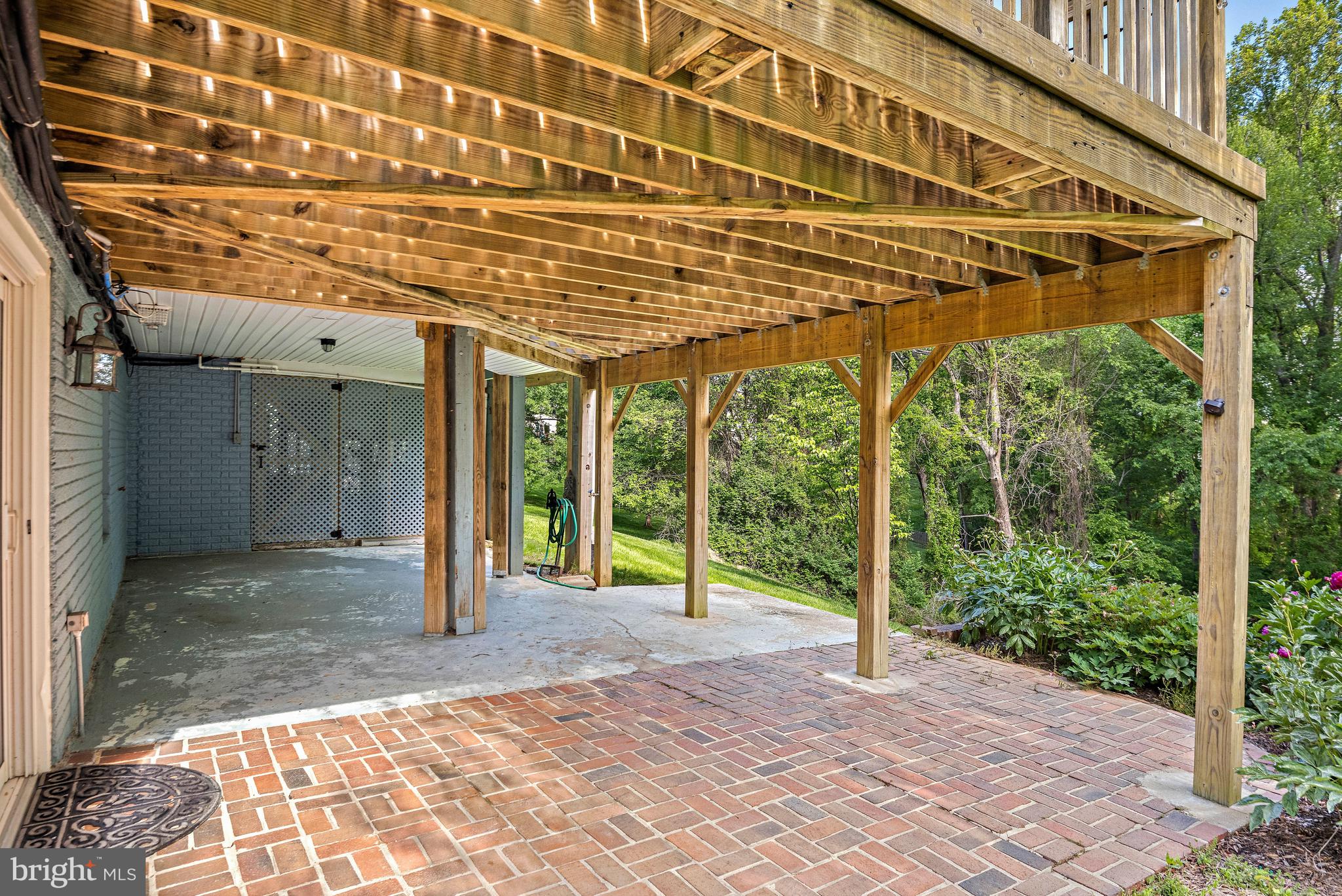 9830 Faust Drive Vienna, VA 22182 - Photo 65 of 75 Large covered space under the deck