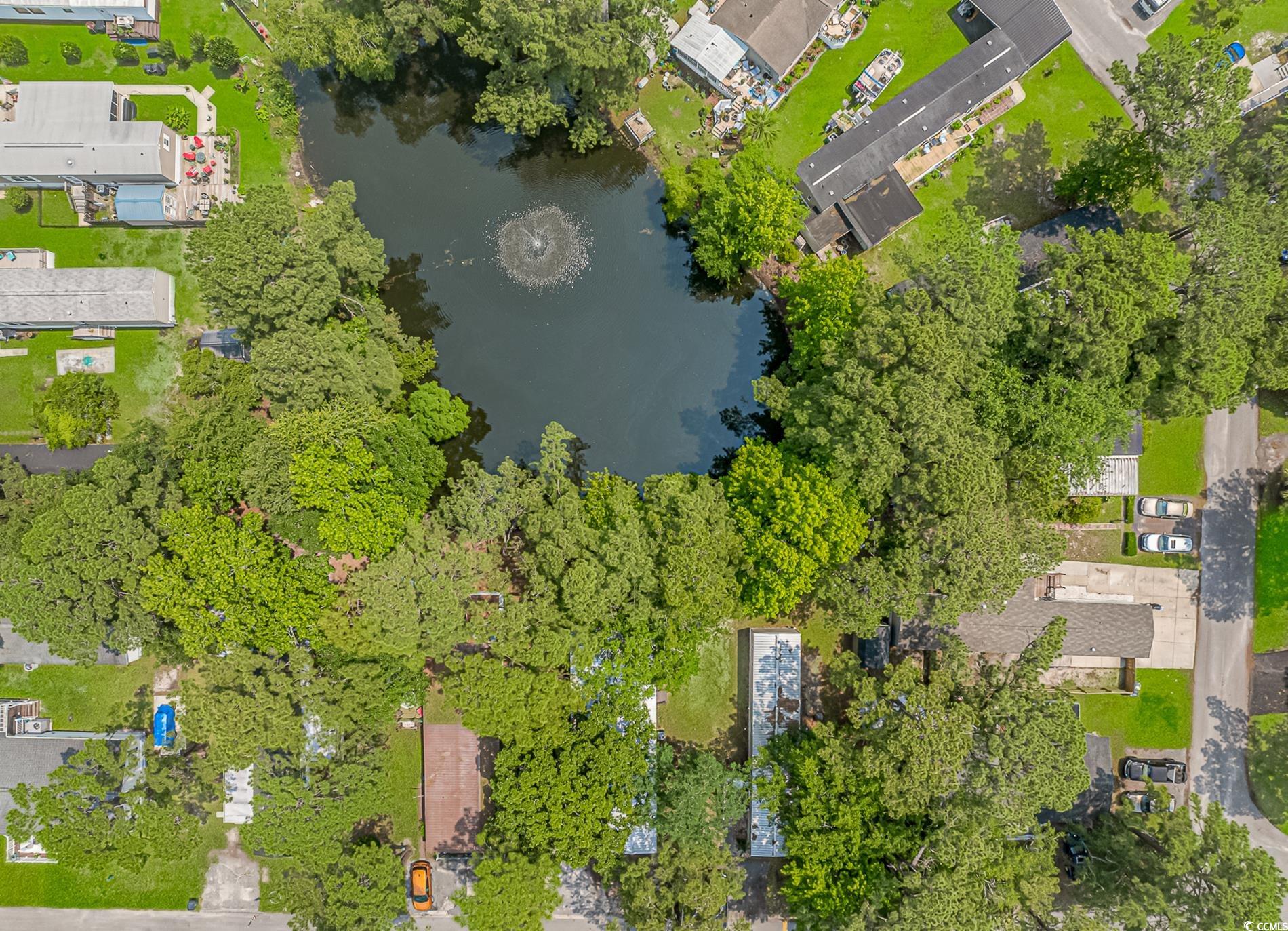 159 Offshore Drive Murrells Inlet, SC 29576 - Photo 31 of 35 Aerial view of a large body of water