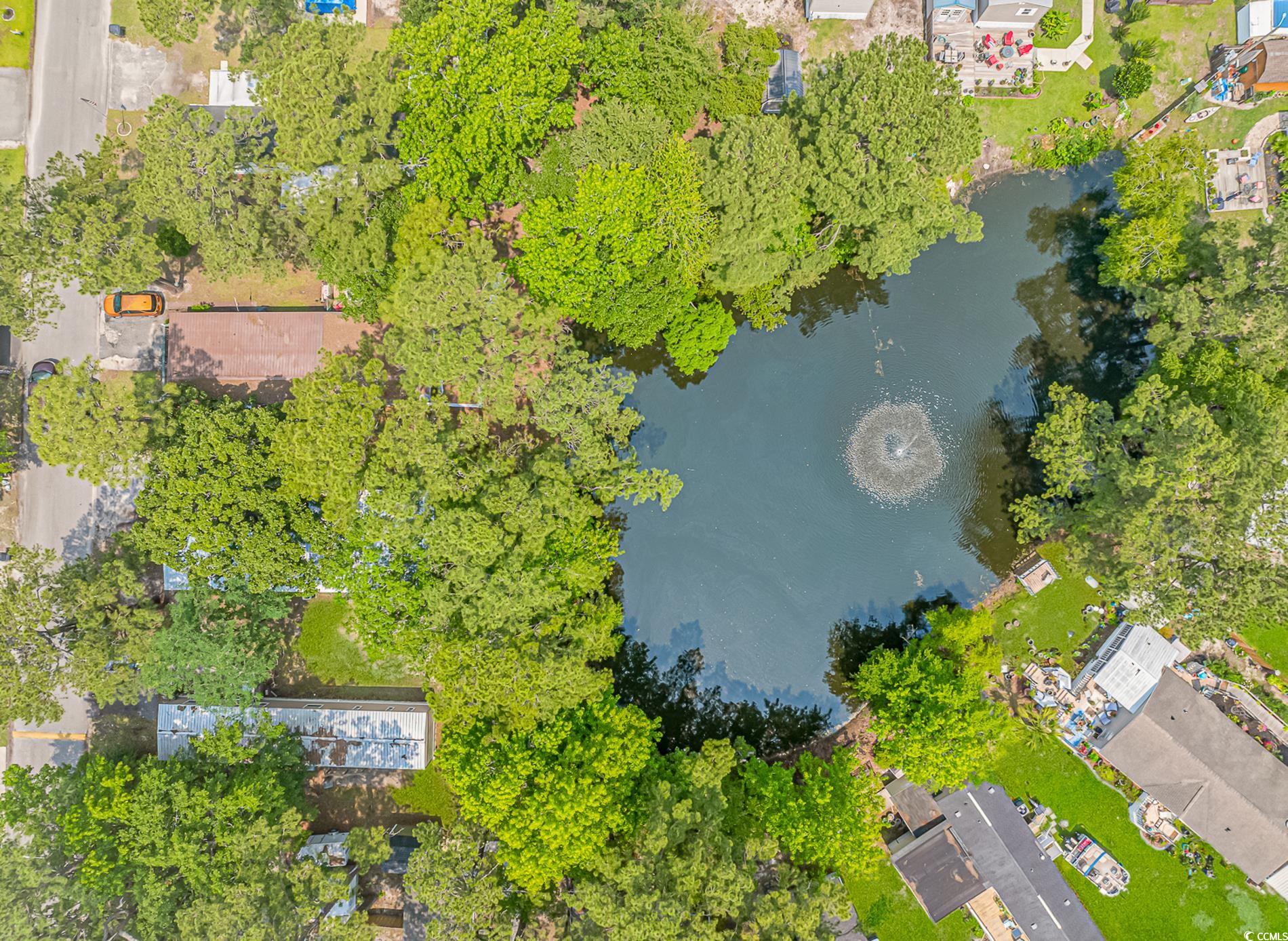 159 Offshore Drive Murrells Inlet, SC 29576 - Photo 32 of 35 Aerial view of a nearby body of water