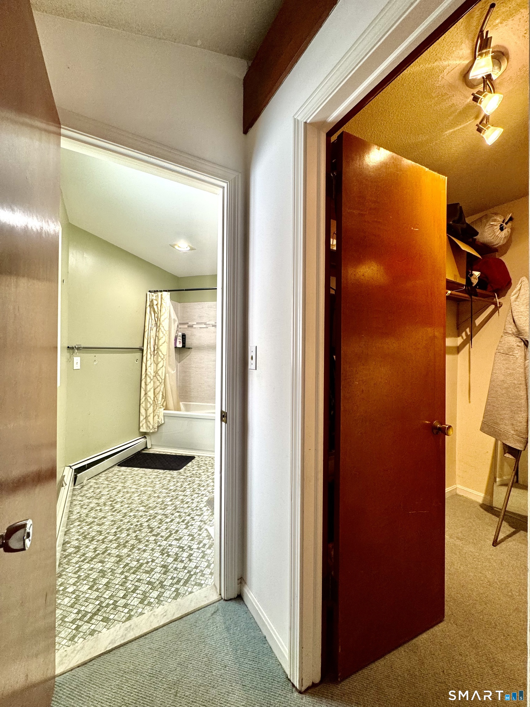 25 Coachman Pike Ledyard, CT 06339 - Photo 29 of 37 a bathroom with a glass door shower and a sink