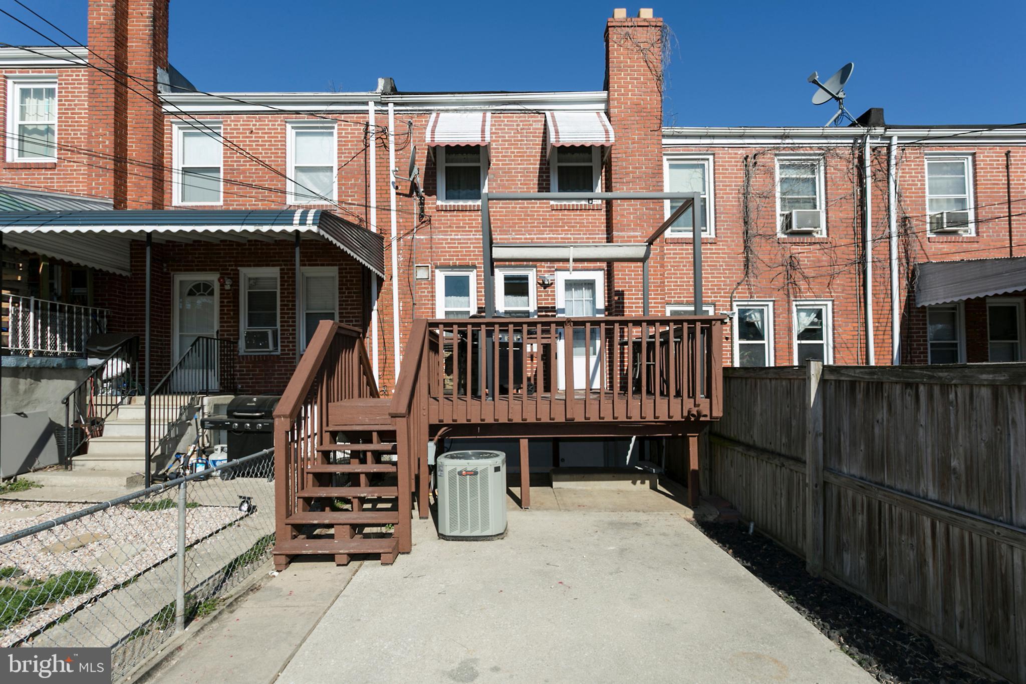 3727 Clarenell Road Baltimore, MD 21229 - Photo 19 of 22 View of back deck.