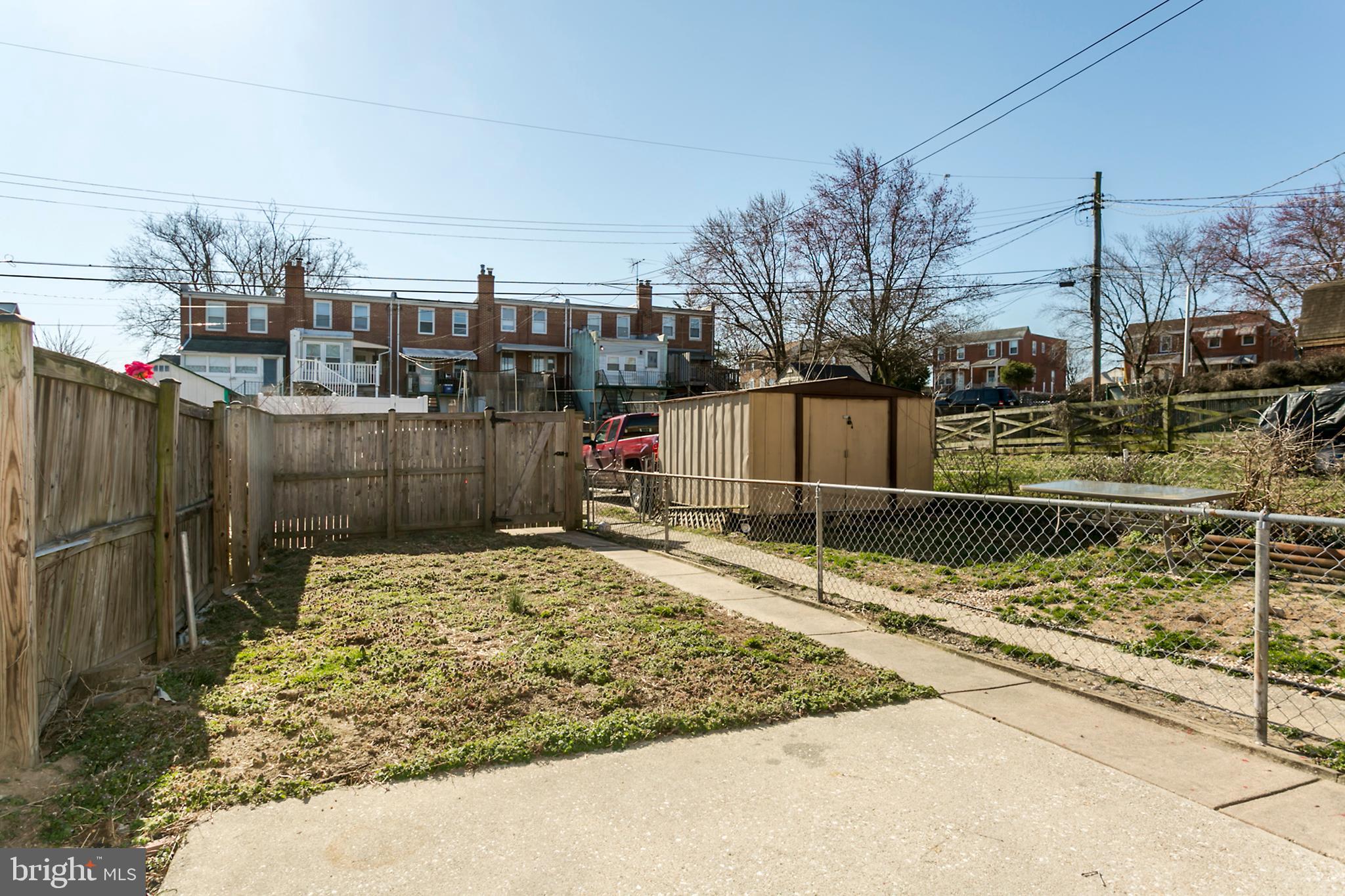 3727 Clarenell Road Baltimore, MD 21229 - Photo 22 of 22 Parking pad out back for one car.