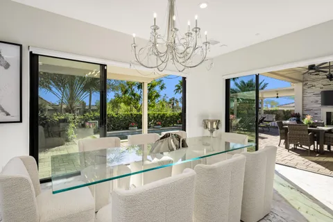 a workspace with furniture and window