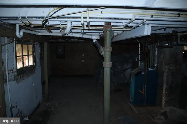 a close view of closet