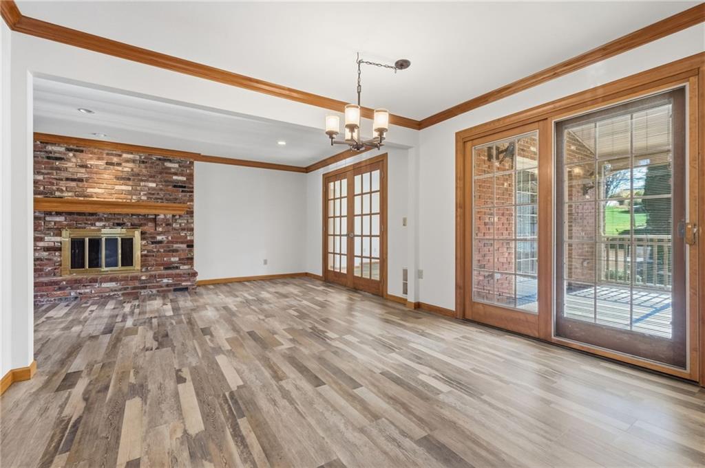 120 Timothy Road Gibsonia, PA 15044 - Photo 19 of 50 a view of empty room with wooden floor and fan