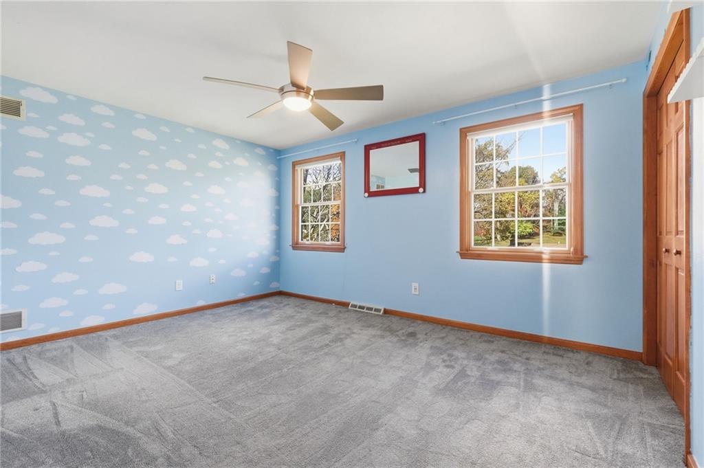 120 Timothy Road Gibsonia, PA 15044 - Photo 31 of 50 an empty room with windows and fan